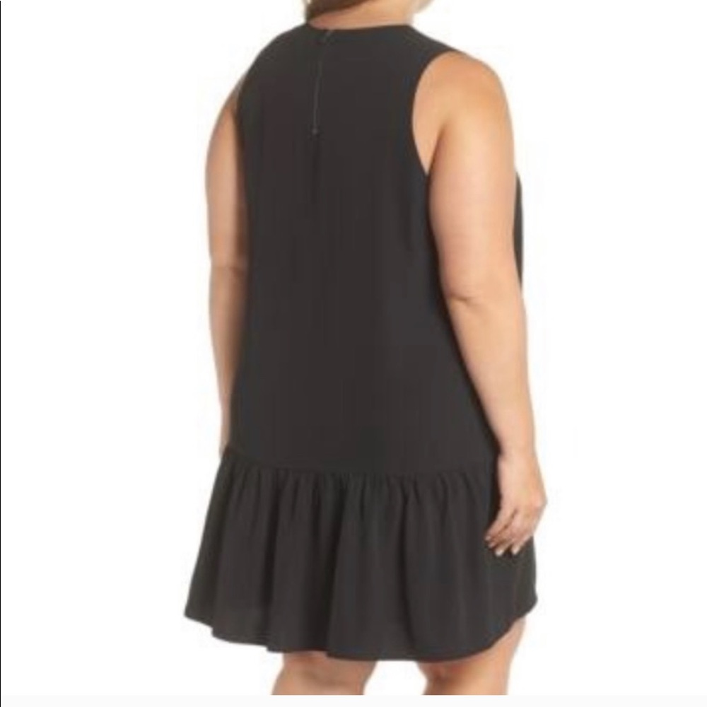 ❌sold Chelsea28 Black Shift Dress 2X New NWT - Picture 2 of 3